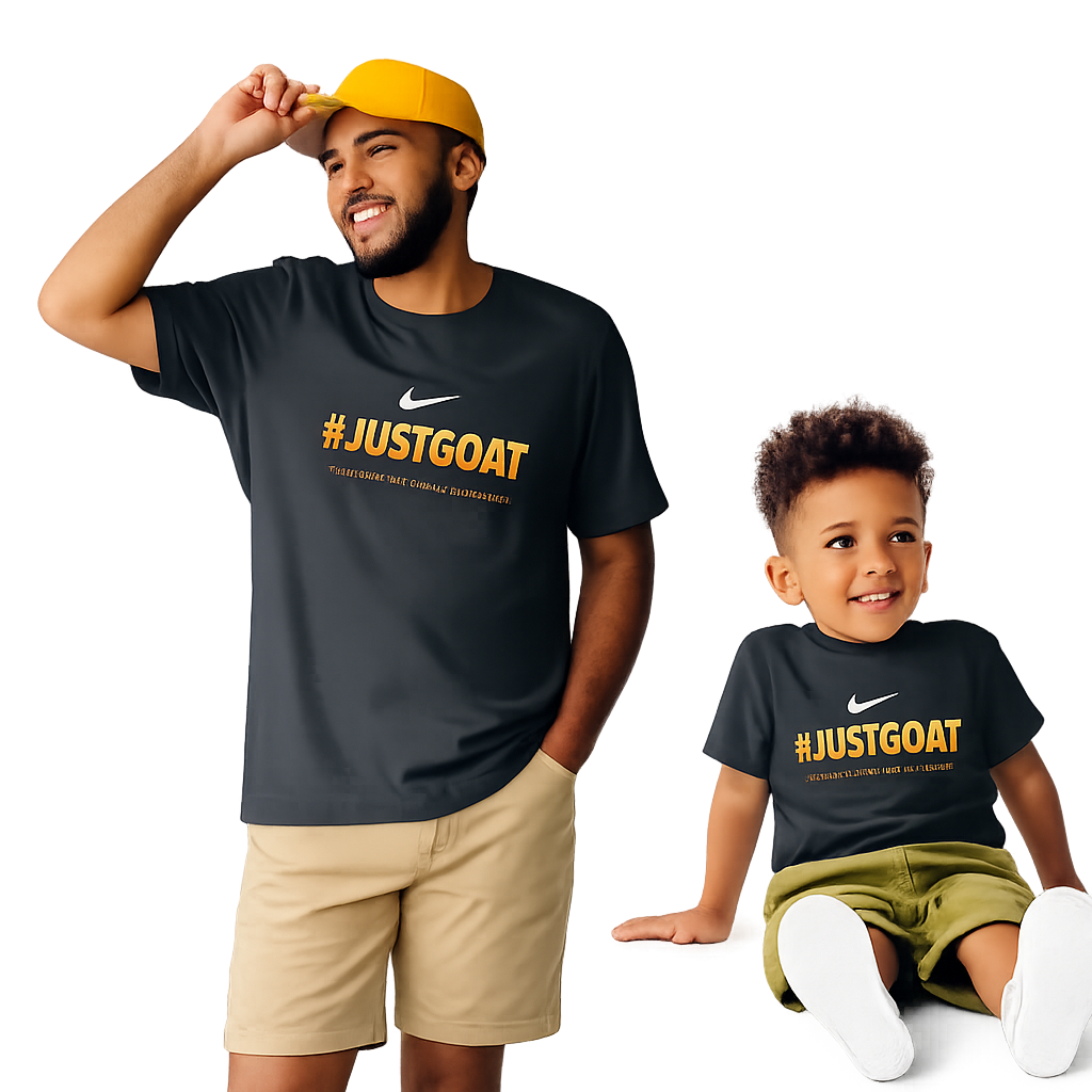#JUSTGOAT Tee back